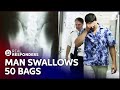 2 Men Use Their Stomachs To Smuggle Into The Country | Customs | Real Responders