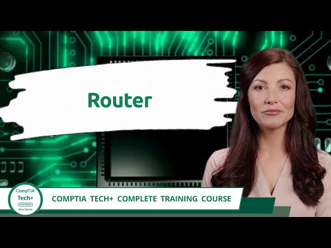 CompTIA Tech+ (FC0-U71) | Router | Exam Objective 2.8 | Course Training Video