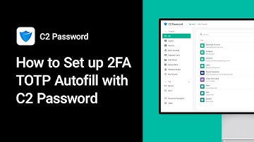Tips — How to Set up 2FA TOTP Autofill with C2 Password | Synology