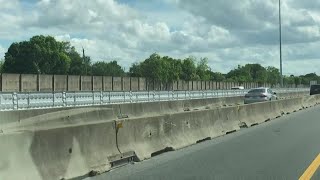 TxDOT hopes plastic barriers along Houston highways dissuade pedestrians