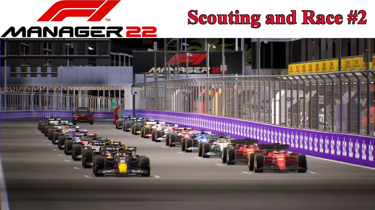 F1 Manager 22 Gameplay - Scouting and Race #2