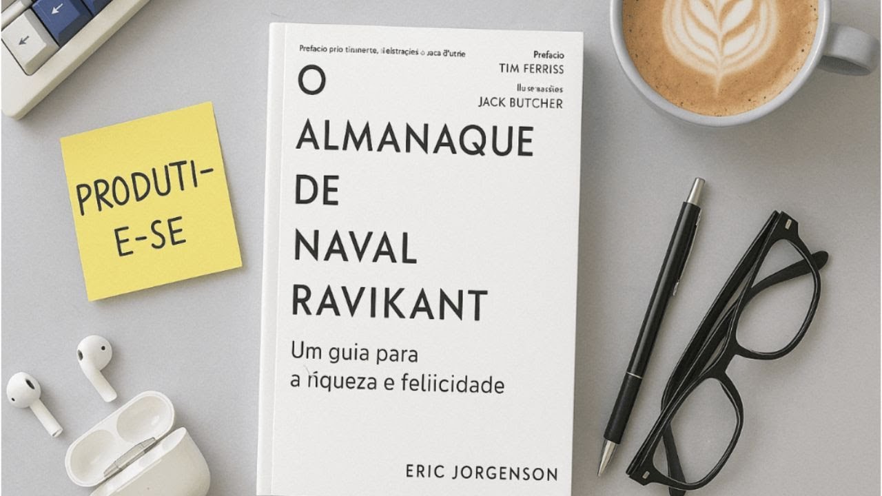 LIVROS: Almanaque de Naval Ravikant - Guia para Riqueza e Felicidade | Marcela Lanna