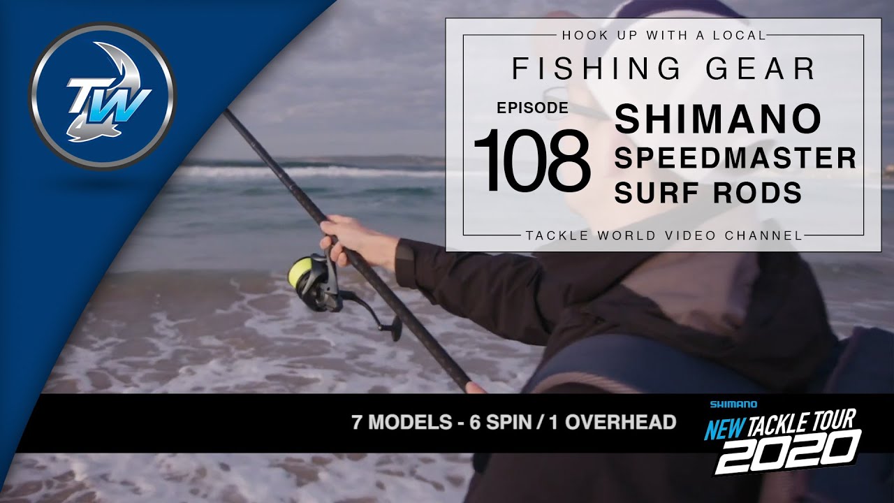 Shimano Speedmaster Surf Rods  Great For Land-based Casting 