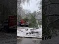 Когда приехал в Москву, но не повезло с погодой 😬#москва #снег #снегвапреле #природа