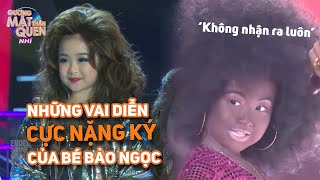 Bé Bảo Ngọc hoá thân thành Boney M, Mr Đàm, Siu Black ! Top những màn hoá thân 'khó nhằn' nhất!