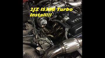 IS300 Turbo Install Part 1