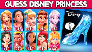 🤴 Guess Disney Princess by Song \& High Heels | Guess Disney Song, Disney Movie