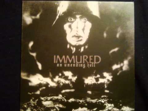 Immured — IMMURED (germany) ´´an unending hell´´ 12´´LP 2009 side A