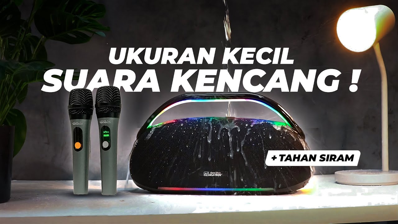 Era Speaker Besar TELAH BERAKHIR 😏! Review Speaker Karaoke Portable Asatron Legend L-0502