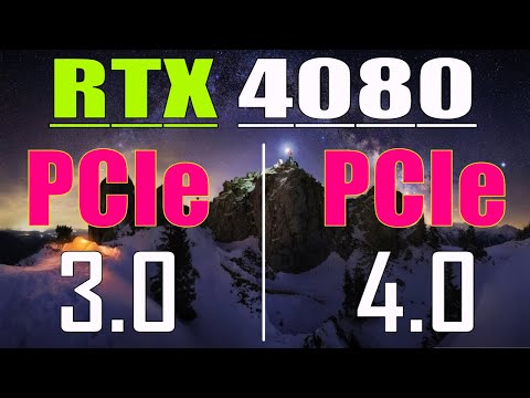 PCIe 3.0 vs PCIe 4.0 || RTX 4080 @16GB || PC GAMES TEST ||