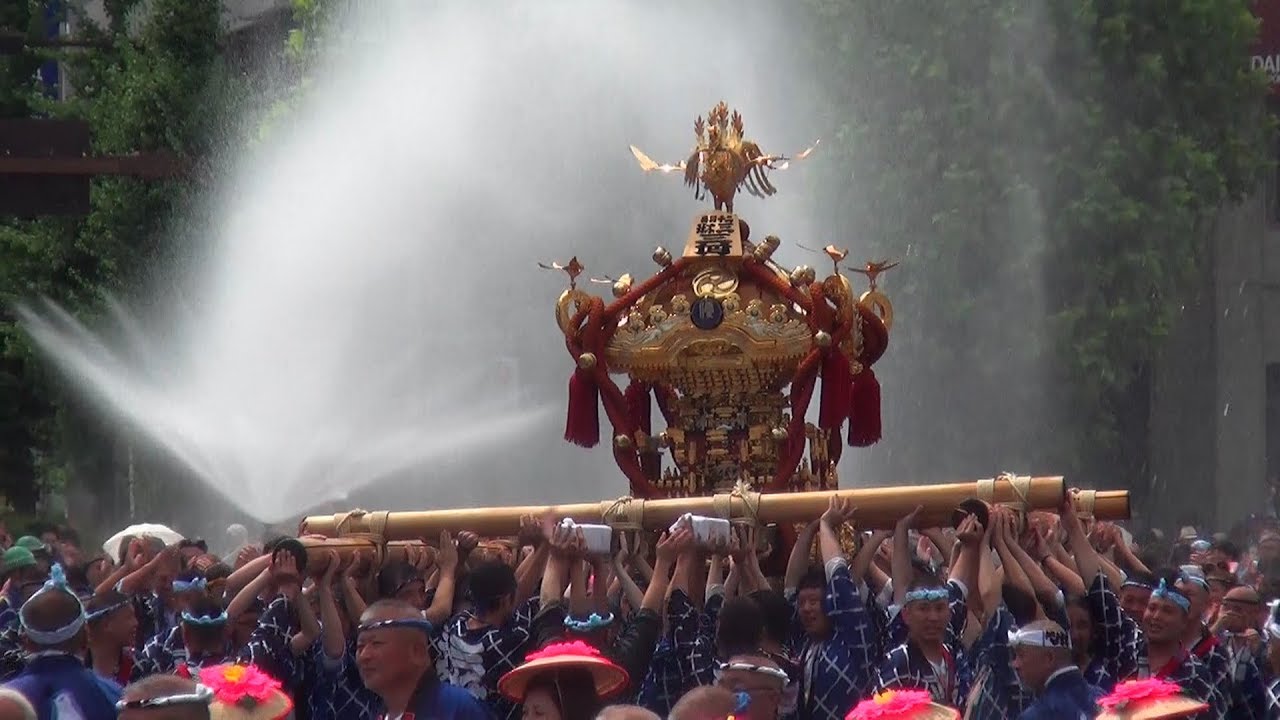 深川八幡祭り 神輿連合渡御53基の全て Youtube