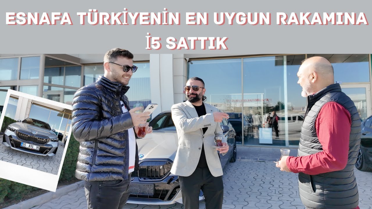 2025 MODEL BMW G60 İ5 ARACI TÜRKİYENİN EN UYGUN RAKAMINA ESNAFA SATTIK!!!