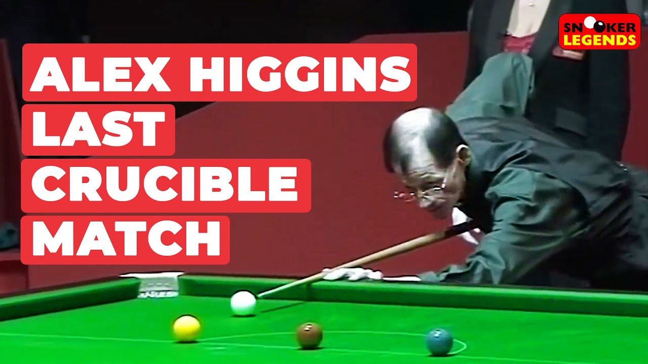 Alex 'Hurricane' Higgins Last Ever Crucible Match | Highlights