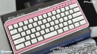 Bàn phím cơ này limited, của Nhật - Mở hộp Filco Minila-R Convertible Strawberry #unbox #Filco