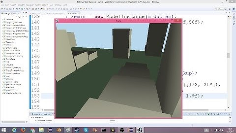 Sıfırdan Java 115 - LibGDX ile FPS, Engeller ve Basamaklar