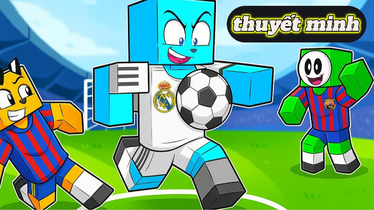 Tôi Thử Thách Tham Gia Nền Văn Minh Bóng Đá Trong Minecraft Phần 2
