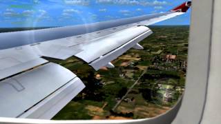 FSX [HD 1080p] - Flight Simulator X Ezeiza Ministro Pistarini Intl 747 Virgin Atlantic landing screenshot 4