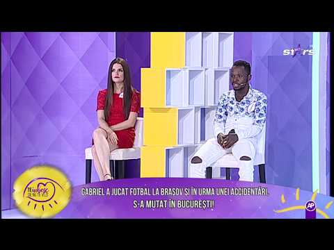 Gabriel a venit din Nigeria să o cunoască pe Maria: „Mi-a plăcut vocea ta”