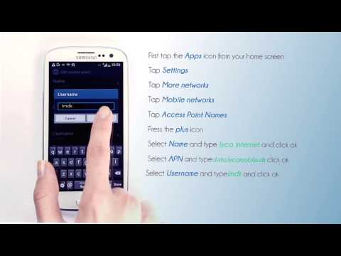 Lycamobile Denmark - Mobile Web Settings for your Samsung