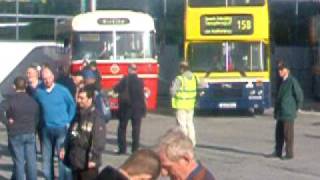 Dublin Bus Kd199 In Harristown Garage, Dublin 31St October 2005.Avi