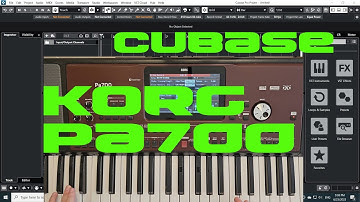 Korg pa700: Export Midi for Cubase
