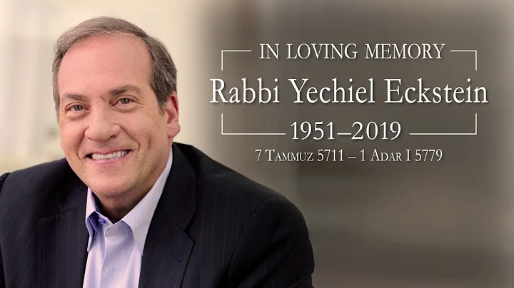Remembering Rabbi Eckstein