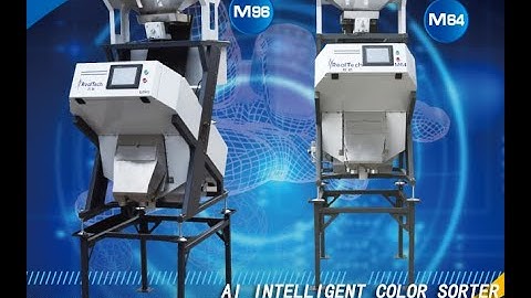 RealTech Color Sorter 1 Chute 64 Channel Rice Color Sorting Machine