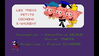 Amiga 500 Longplay [386] Les Trois Petits Cochons S'amusent (FR) screenshot 5