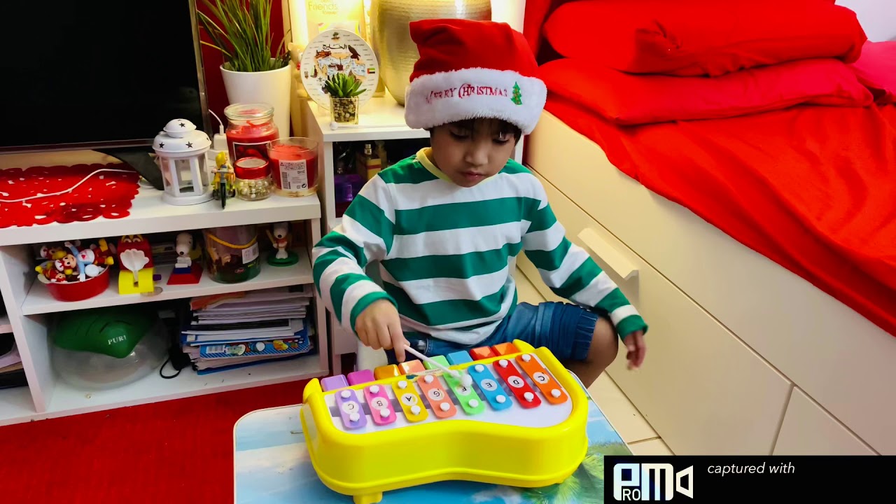 Jingle Bells xylophone Joshua Emmanuel Tapales YouTube