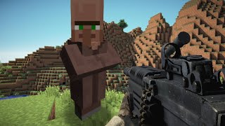 Can a villager survive a M249?