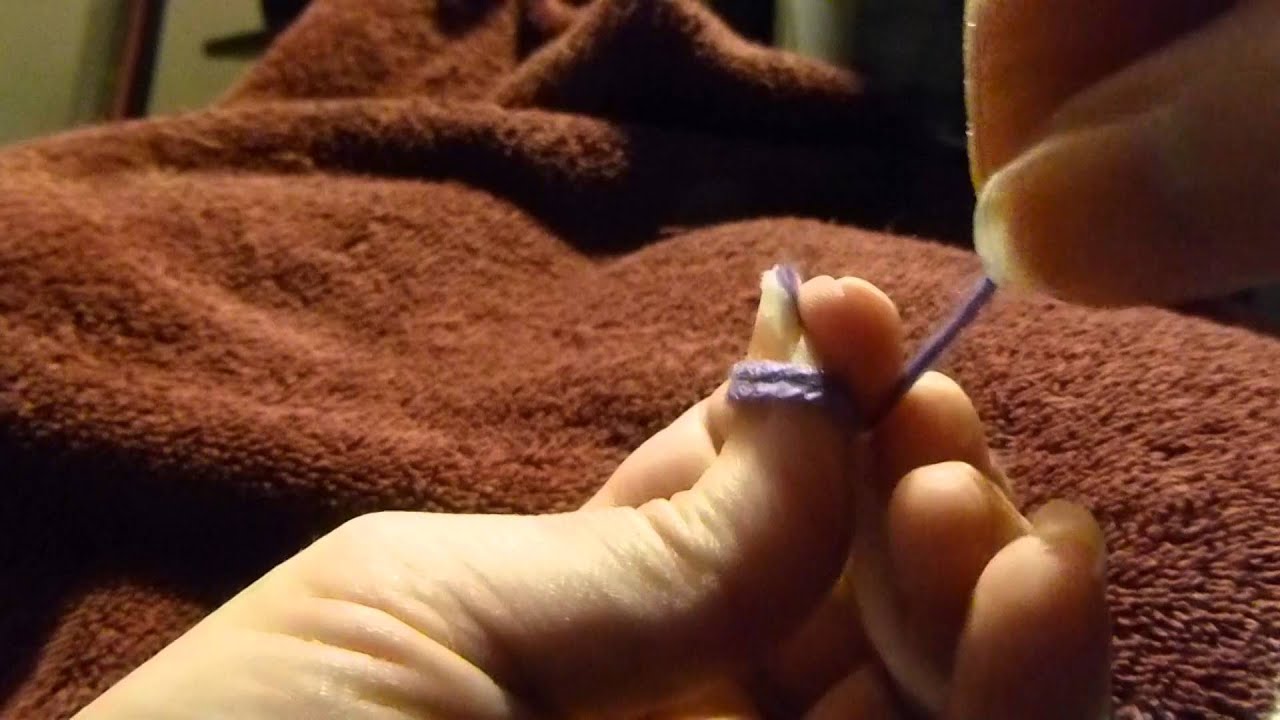 How to knot yarn ends securely together YouTube