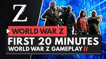 WORLD WAR Z Walkthrough Gameplay Part 1 - INTRO (WWZ Game)