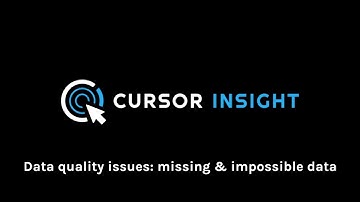 Data quality issues: missing & impossible data - Tamas Zelczer (Authenticate 2022)