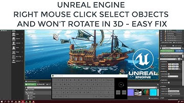UE4 Problem with Right Mouse Click selecting objects and won