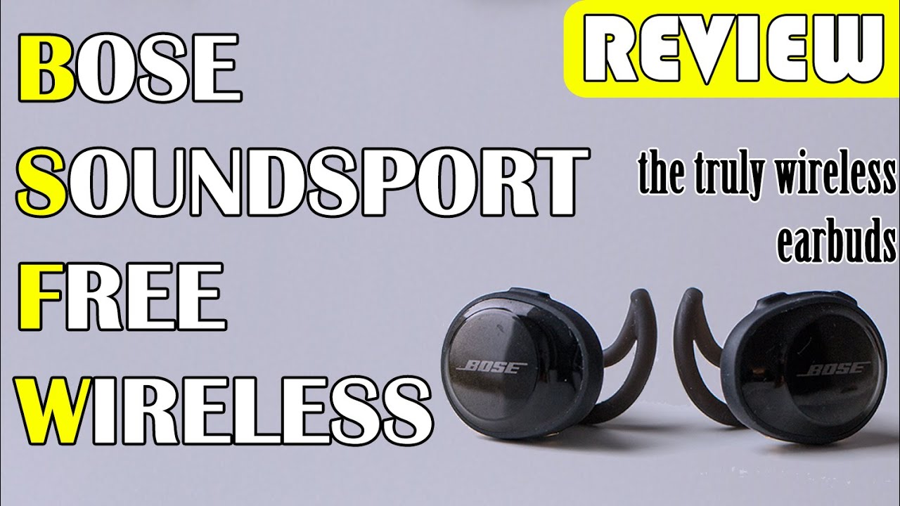 REVIEW BOSE SOUNDSPORT FREE WIRELESS 