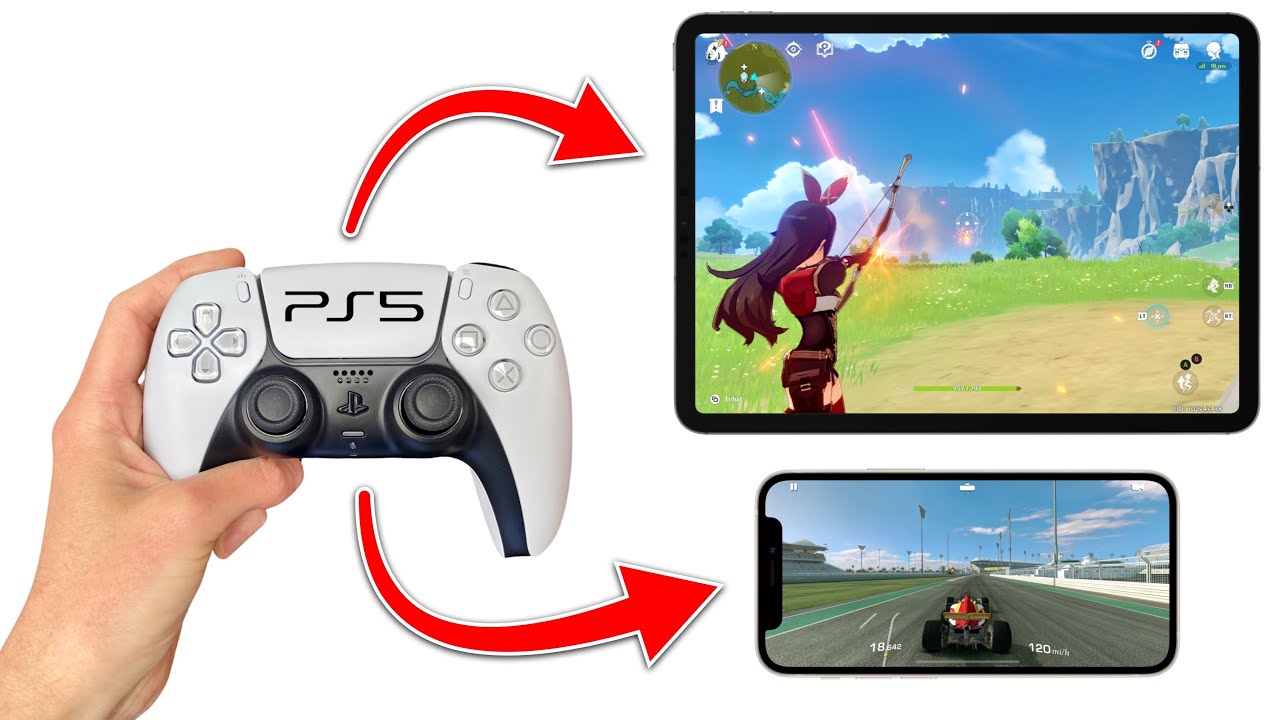 Comment Jouer avec une Manette PS5 ou Xbox sur iPhone, iPad et Apple TV 