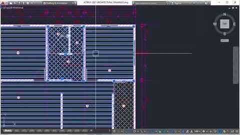 How to draw a reflected ceiling plan using AutoCAD software
