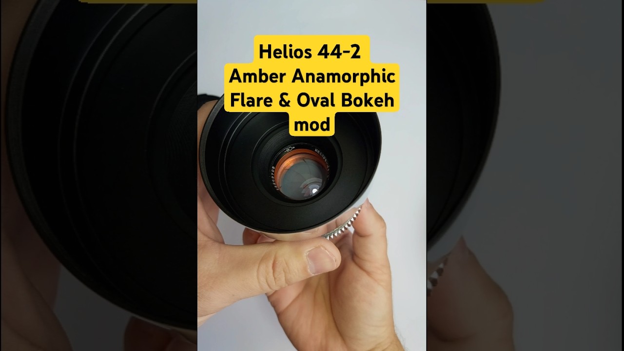 Objectif Helios 44-2 58mm F2 – Avec Bague Sony NEX / E – Effet Anamorphic Flare