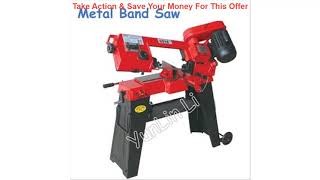 Best Metal Band Saw 220V 750W Woodworking Sawing Machine with English Manual Wood Cutting Machine