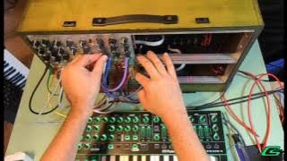 Eurorack Modular Synthesizer Video Demo w/ Roland System-1  - Aurora