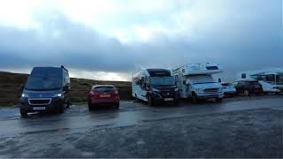 Motor Homes everywhere at Tan Hill New Years Eve 2023