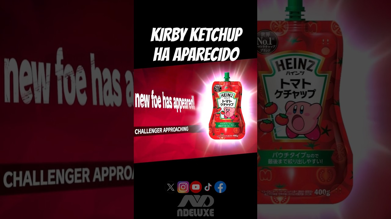 ¡AL FIN EL KETCHUP DE KIRBY!