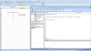Excel VBA lesson 2.1 - Creating a function