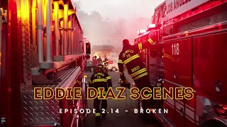 Chimney calls Buck to let them know a neighbourhood is in danger - 2x14 | Broken