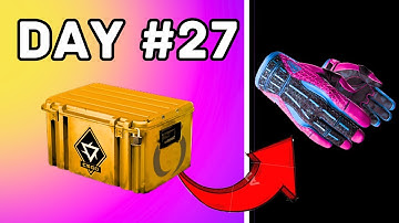 Opening a CSGO Revolution case everyday until i get gloves - #27