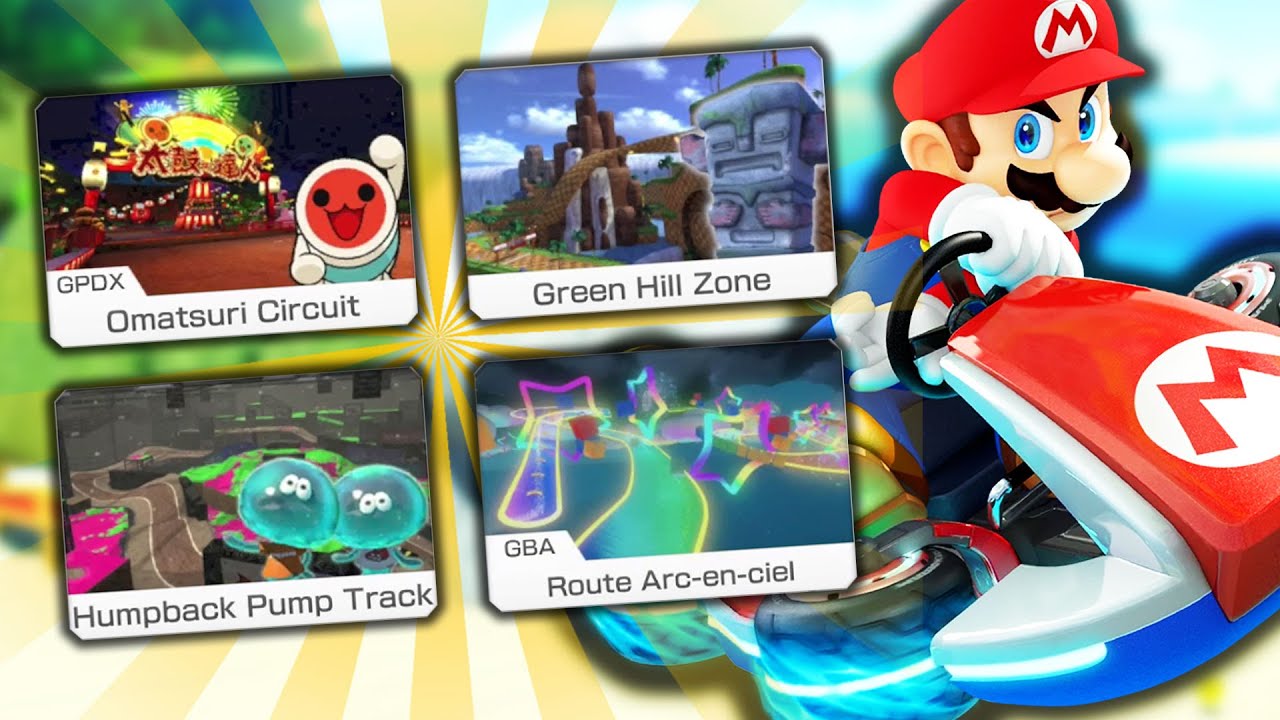 56 CIRCUITS SECRETS de MARIO KART 8 DELUXE ! - YouTube