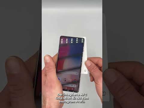 So funktioniert der Instagram NFC Aufsteller