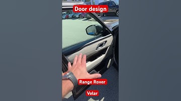Door design | Range Rover Velar 1st Edition R-Dynamic #shorts