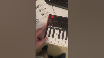 First 3 Hours with #Akai MPK Mini MK3. Have no idea about music but this Is Fun! #akaimpkmini