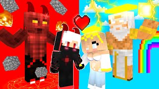 Monster School Angel Girl And Devil Boy Part 2 - Minecraft Animation